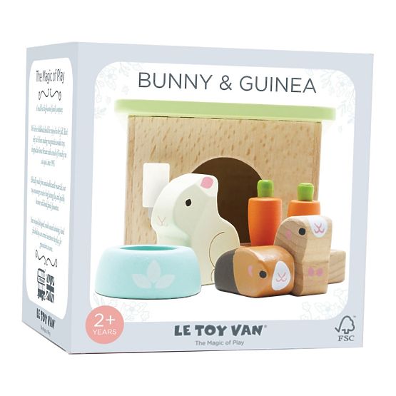 Zestaw Le Toy Van Królik i Guniea