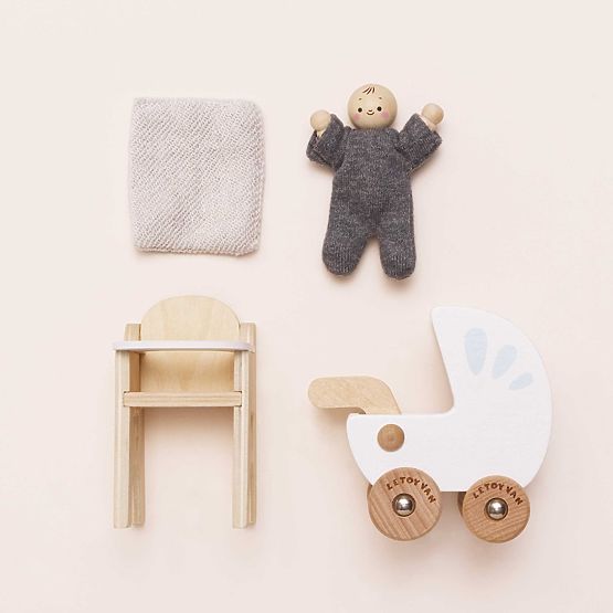 Le Toy Van Zestaw niemowlęcy z akcesoriami nowy design