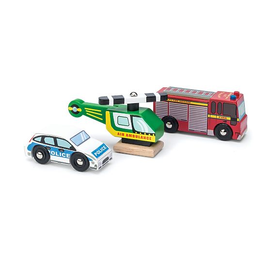 Le Toy Van Zestaw Samochodzików Ratownicy
