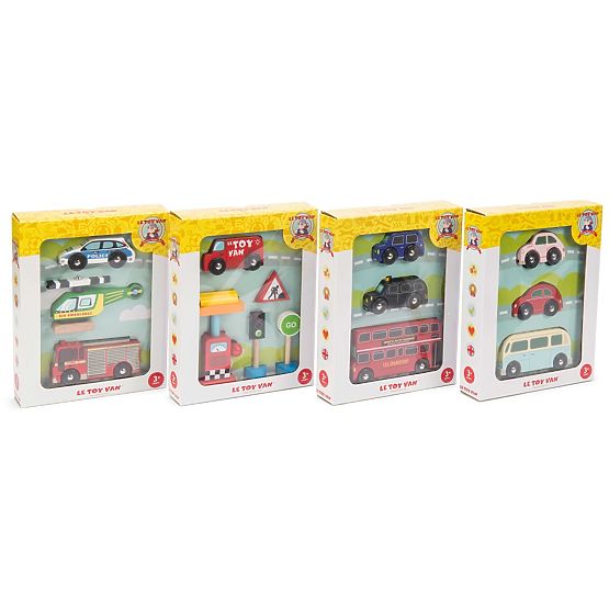 Le Toy Van Zestaw Samochodzików Retro