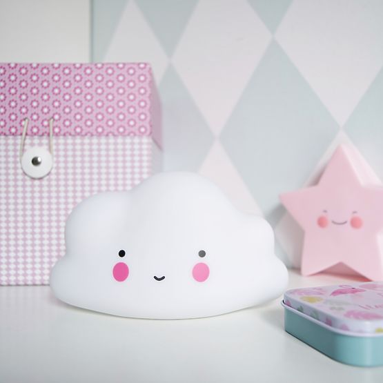 LED lampka dla dzieci Chmurka - Różne kolory