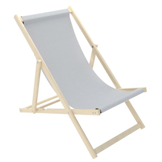 Krzesło plażowe Shark - szare
