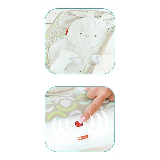 Leżaczek Fisher Price Comfort Curve Deluxe