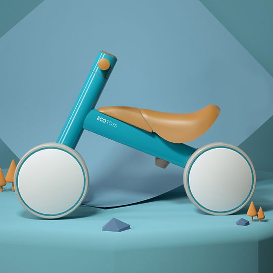 Leżaczek Mini Cross - niebieski