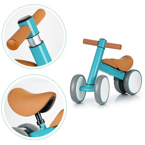 Leżaczek Mini Cross - niebieski