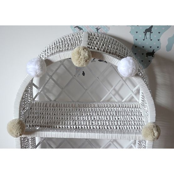 LILU Regał wiklinowy