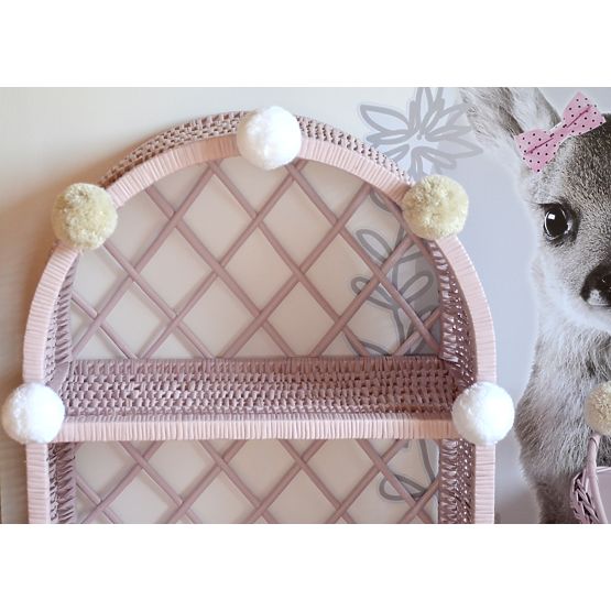 LILU Regał wiklinowy