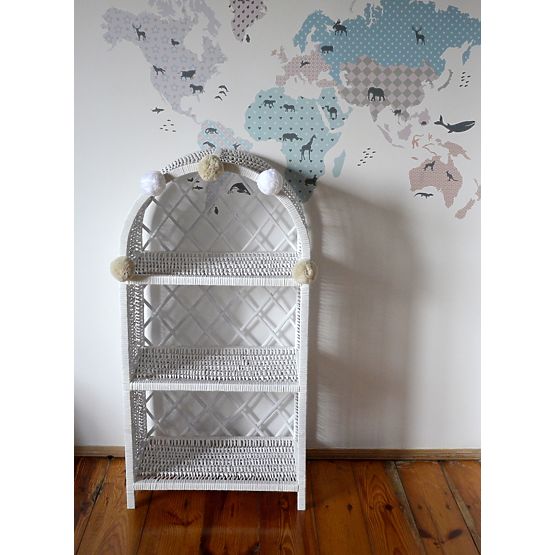 LILU Regał wiklinowy