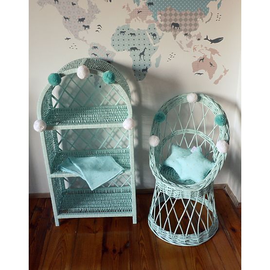 LILU Regał wiklinowy