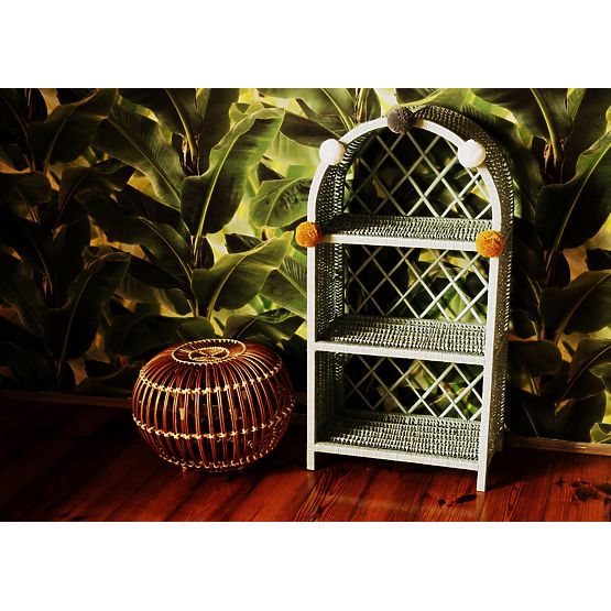 LILU Regał wiklinowy