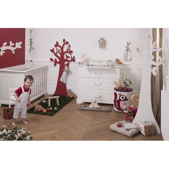 Łóżeczko dla dziecka Ines - białe 