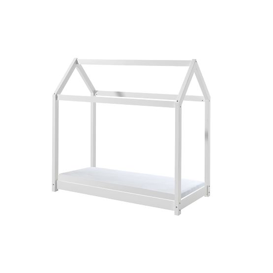 Dziecięce łóżko domek Cabane - białe