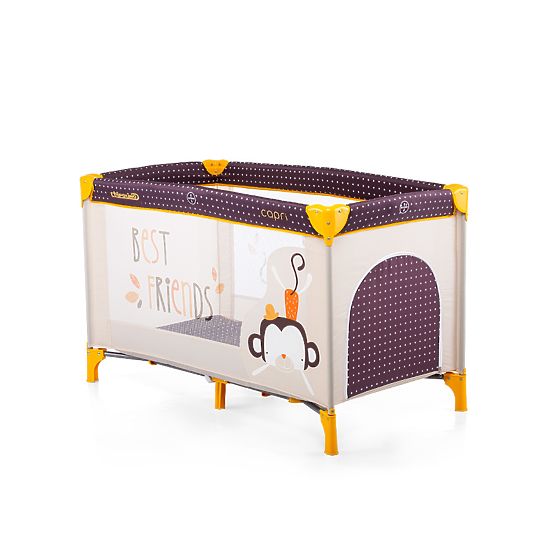Łóżeczko turystyczne CHIPOLINO Play pen Capri - brązowe