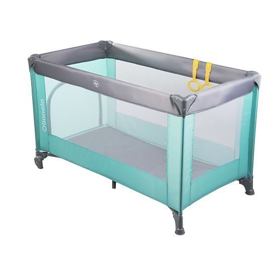 Łóżeczko turystyczne LIONELO Suzie - turkusowe