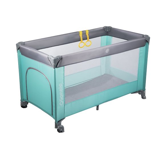 Łóżeczko turystyczne LIONELO Suzie - turkusowe