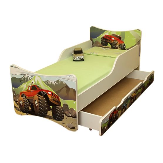 Łóżko dla dziecka Auto