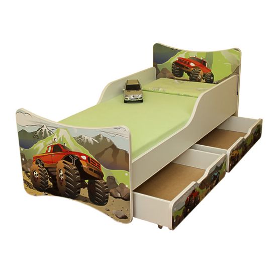 Łóżko dla dziecka Auto