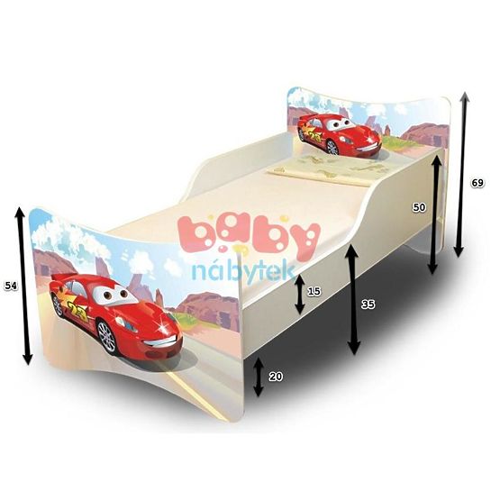 Łóżko dla dziecka Racer