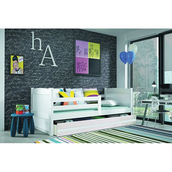 Łóżko dla dziecka Rocky 1 - białe