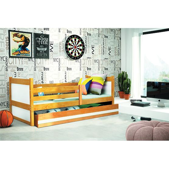 Łóżko dla dziecka Rocky 1 - olcha