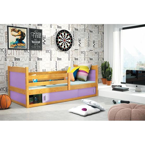 Łóżko dla dziecka Rocky 1 - olcha