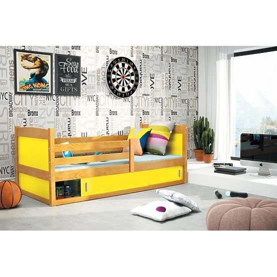 Łóżko dla dziecka Rocky 1 - olcha