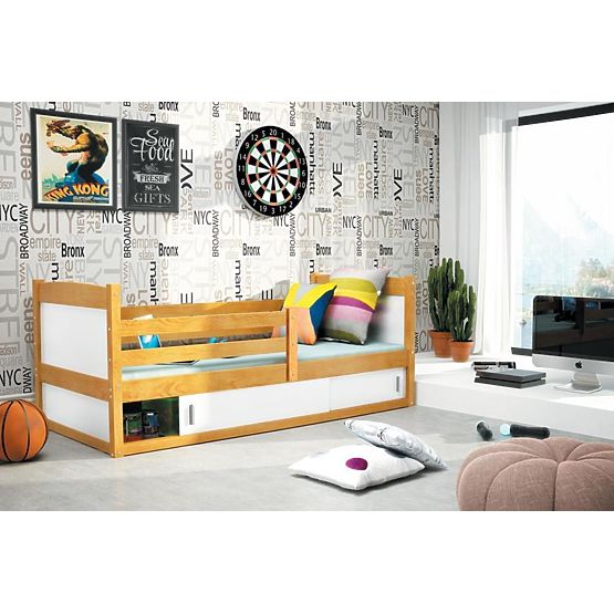 Łóżko dla dziecka Rocky 1 - olcha