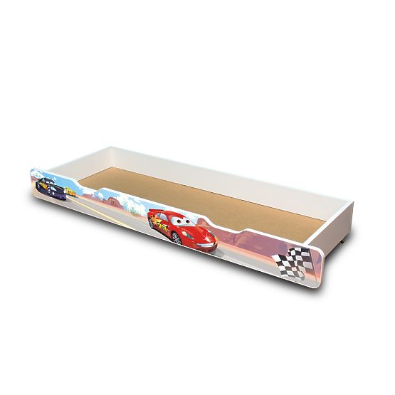 Łóżko dla dziecka z barierką - Racer