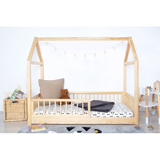 Montessori łóżko domek Elis naturalne