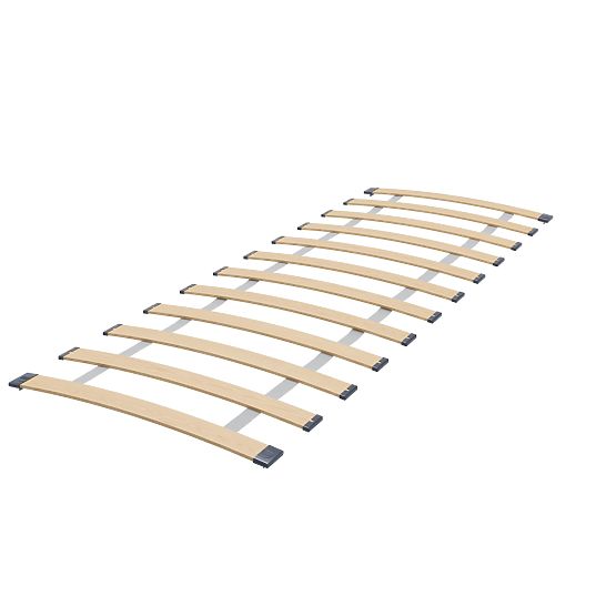 Łóżko dziecięce ERYK z szufladą i barierką 160x80 szary panel