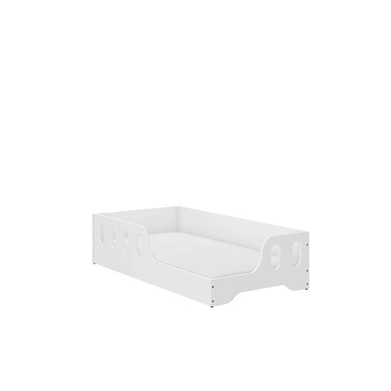 Łóżko dziecięce Montessori Koko 140x70 cm - białe