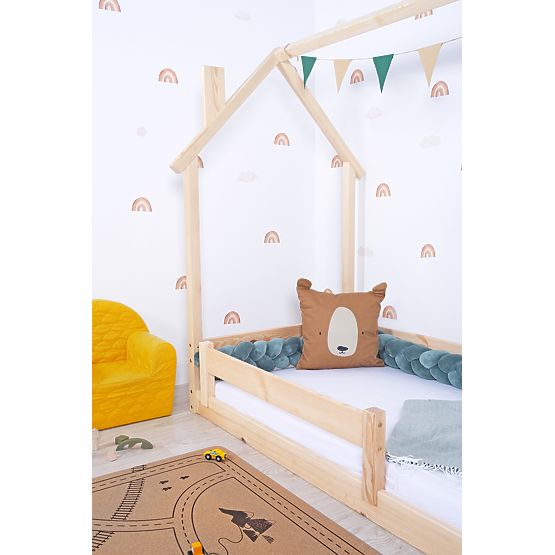 Dziecięce łóżko Montessori domek Chimney - lakierowane