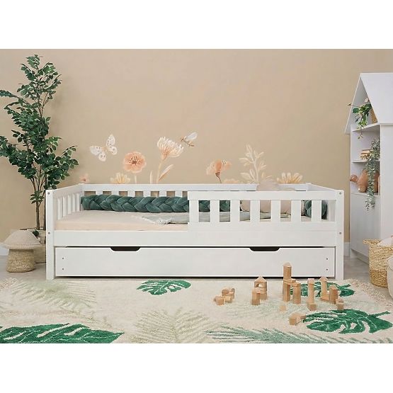 Łóżko dziecięce Ourbaby Meadow plus - białe