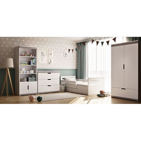 Łóżko dziecięce Ourbaby Tomi - białe