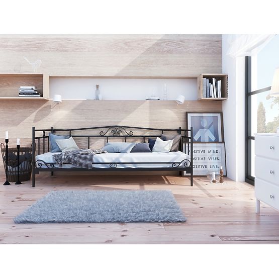 Łóżko metalowe, model 13