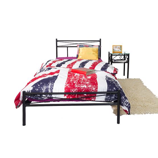 Łóżko metalowe, model 23 J