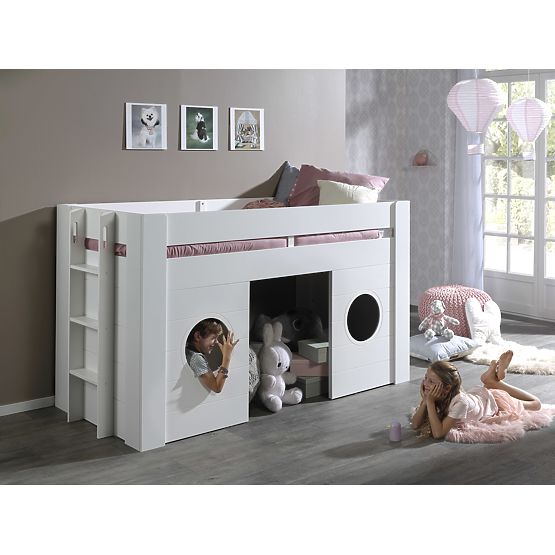 Łóżko piętrowe w kształcie domku Freya