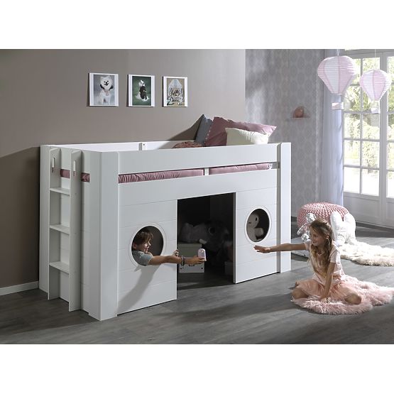 Łóżko piętrowe w kształcie domku Freya