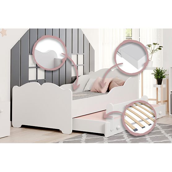 Łóżko podwójne ANNA 160x80