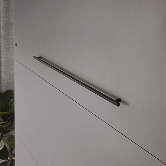 Łóżko składane KOBI VERTO 120x200 Szare 1 szt.