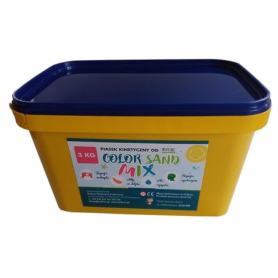 Magiczny piasek kinetyczny 3 kg - mix