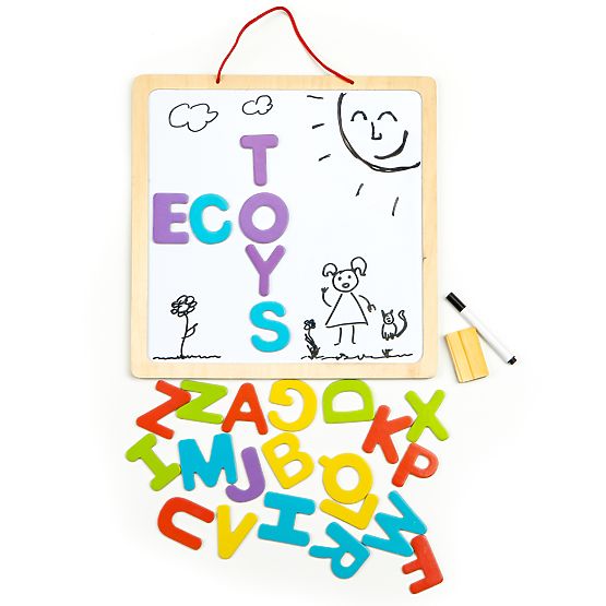 Magnetyczna tablica edukacyjna 3w1