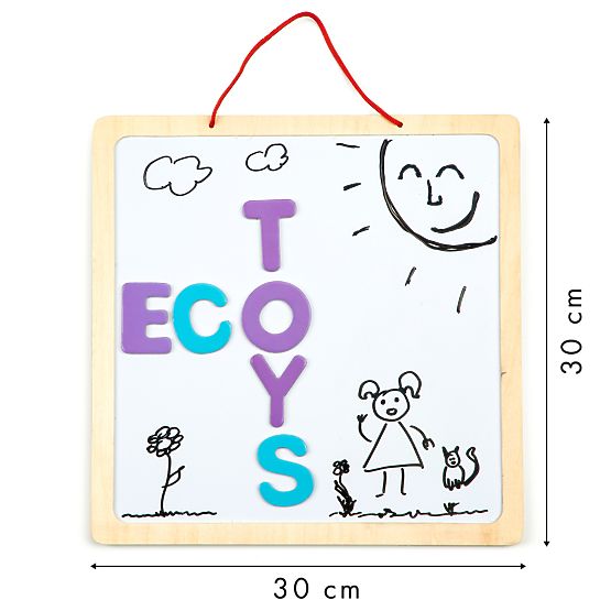 Magnetyczna tablica edukacyjna 3w1