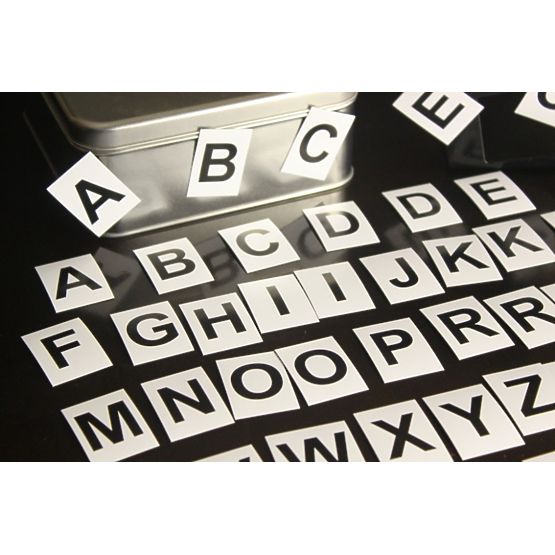 Magnetyczny alfabet - duże litery