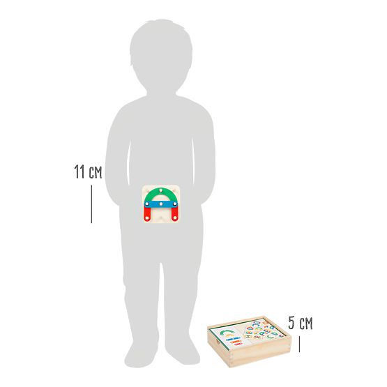 Mała gra logiczna stóp Litery i cyfry