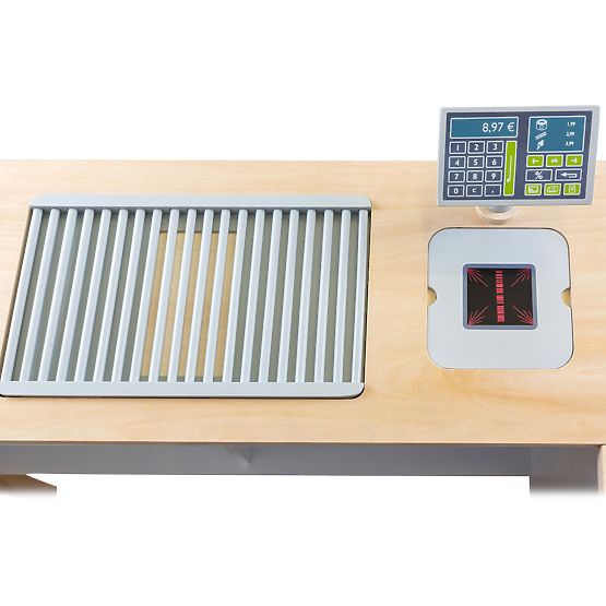 Mała Stopa Drewniany wielofunkcyjny stojak Fresh