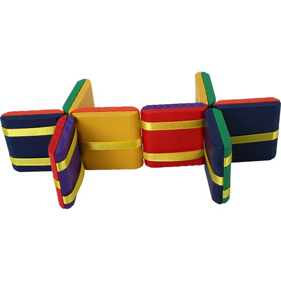 Mała stopa dziecięca drewniana gra kolorowa magia