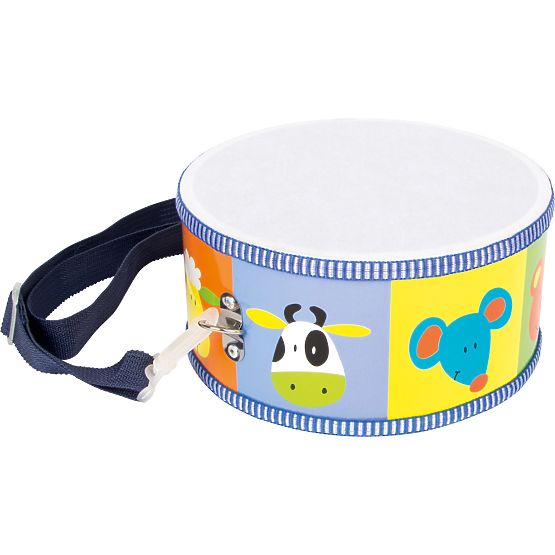 Drewniane instrumenty muzyczne dla dzieci Small Foot, zwierzęta bębnowe