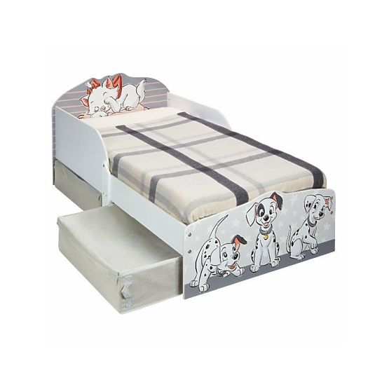 Łóżko dziecięce Kotka Marie i dalmatyńczyki