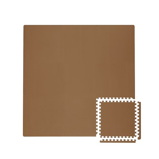 Mata do zabawy TODDLEKIND 130 x 130 cm - Camel